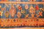 breathtaking light blue angora oushak rug 49111 border Nazmiyal