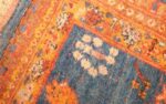 breathtaking light blue angora oushak rug 49111 weave Nazmiyal