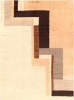 French Art Deco Rug Ivan de Silva Bruhns 49081