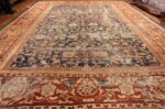 large light blue shabby chic antique sultanabad rug 49046 whole Nazmiyal