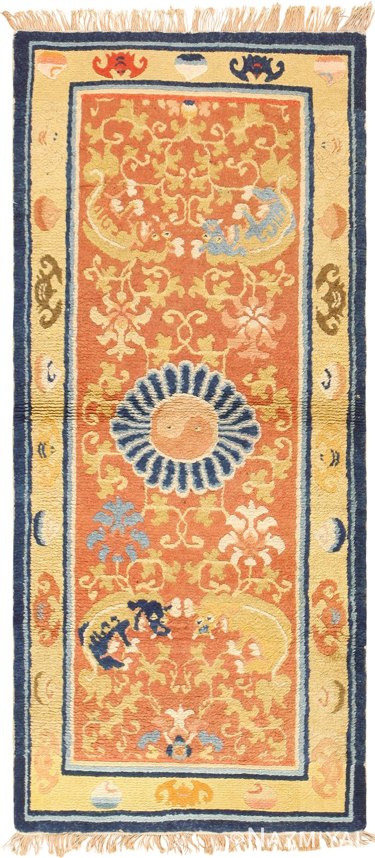 Antique Chinese Deco Rug 49110