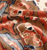 Picture of the texture of the Antique Tribal Persian Bakshaish Rug 49156