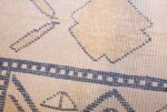 antique cotton indian agra rug 49148 weave Nazmiyal