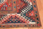 Antique Tribal Caucasian Borchalou Kazak Rug 49094 Side Design Antique Tribal Caucasian Borchalou Kazak Rug 49094 Side Design Nazmiyal
