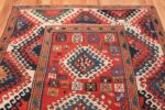 Antique Tribal Caucasian Borchalou Kazak Rug 49094 Top Design Antique Tribal Caucasian Borchalou Kazak Rug 49094 Top Design Nazmiyal
