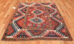 Antique Tribal Caucasian Borchalou Kazak Rug 49094 Whole Design Antique Tribal Caucasian Borchalou Kazak Rug 49094 Whole Design Nazmiyal