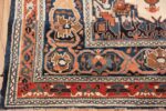 Picture of the corner of the Antique Tribal Persian Bakshaish Rug 49156