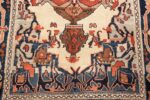 Picture of the design of the Antique Tribal Persian Bakshaish Rug 49156
