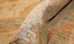decorative antique turkish oushak rug 49165 pile nazmiyal