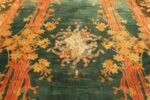 Detail Antique Art Nouveau Irish Donegal rug 49155 by Nazmiyal