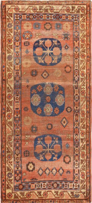 Small Antique Shabby Chic Khotan Rug 49151