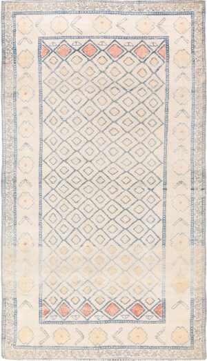 Small Decorative Antique Indian Cotton Agra Rug 49148 Nazmiyal
