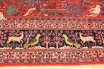 tree of life animal garden design persian khorassan rug 49009 border Nazmiyal