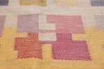 vintage scandinavian swedish kilim rug by agda osterberg 49123 pink Nazmiyal