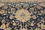 Antique Blue Indian Agra Rug 49171 Blue Vase Nazmiyal
