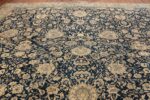 Antique Blue Indian Agra Rug 49171 Top Design Nazmiyal
