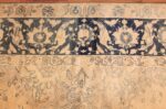 antique large indian agra rug 49167 border Nazmiyal