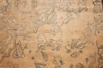 antique large indian agra rug 49167 goat Nazmiyal