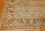 antique light blue persian khorassan rug 48924 corner Nazmiyal