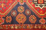antique tribal persian qashqai rug 49152 design Nazmiyal