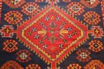 antique tribal persian qashqai rug 49152 medallion Nazmiyal