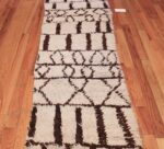 beni ourain vintage moroccan runner rug 49183 field Nazmiyal