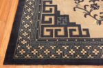 Corner light Blue antique Chinese Peking rug 49120 by Nazmiyal