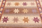 Field Vintage Scandinavian Swedish Marta Maas Fjetterstrom Kilim rug 49127 by Nazmiyal