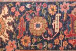 fine antique ivory background persian tabriz rug 49191 knots Nazmiyal