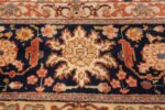 fine antique ivory background persian tabriz rug 49191 part Nazmiyal