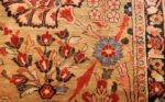 gold background antique persian sarouk farahan rug 49169 texture Nazmiyal