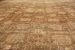 Large Antique Vase Design Indian Amritsar Rug 50341 Golden Leaves Nazmiyal