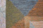 Mid Century Vintage Scandinavian Swedish Kilim rug 49134 colorful knots Nazmiyal