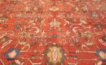 oversize antique persian sultanabad rug 50653 field Nazmiyal