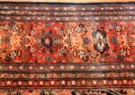 oversized antique persian sarouk farahan rug 49154 border Nazmiyal