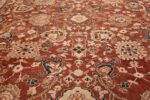 Oversized Antique Persian Sultanabad Rug 49142 Central Medallion Nazmiyal