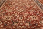 Oversized Antique Persian Sultanabad Rug 49142 Field Design Nazmiyal