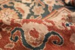 Oversized Antique Persian Sultanabad Rug 49142 Floral Pile Nazmiyal