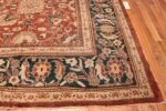 Oversized Antique Persian Sultanabad Rug 49142 Side Corner Nazmiyal