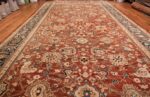 Oversized Antique Persian Sultanabad Rug 49142 Whole Design Nazmiyal