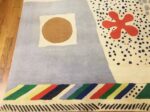 Vintage Scandinavian Rug by Artist Josef Frank 49125 Corner Nazmiyal