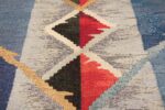 vintage scandinavian swedish kilim rug by ann marie hoke sodra kalma lans hemslojd 49131 diamond Nazmiyal