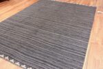 Vintage Scandinavian Swedish kilim rug by Rakel Callander 49130 side Nazmiyal