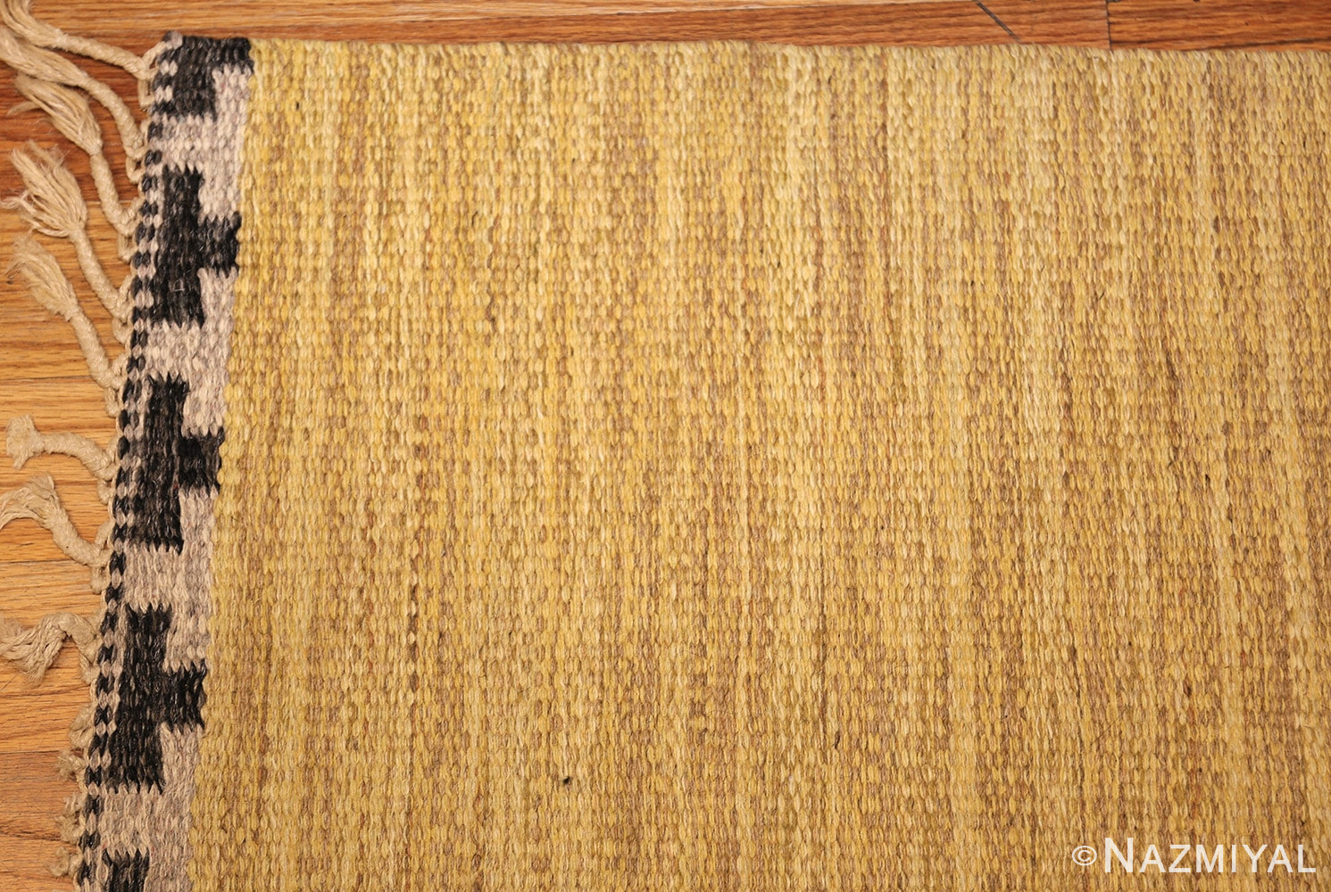 vintage scandinavian swedish kilim hall runner by rakel callander 49133 corner Nazmiyal