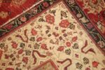 antique indian agra rug 49185 weave edited Nazmiyal