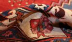 antique tribal medallion persian bakshaish rug 49199 pile Nazmiyal