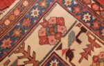 antique tribal medallion persian bakshaish rug 49199 weave Nazmiyal
