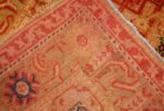 antique turkish oushak runner 49203 weave Nazmiyal