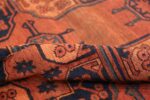 Antique West Turkestan Yamout Rug 50731 Geometric Pile Nazmiyal