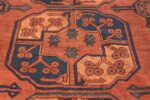 Antique West Turkestan Yamout Rug 50731 Medallion Nazmiyal